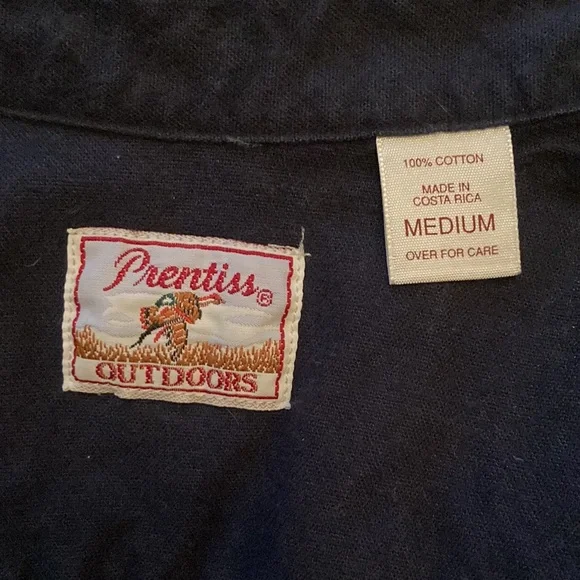 Blue 100% Cotton Shacket Shirt Jacket - Picture 8 of 8